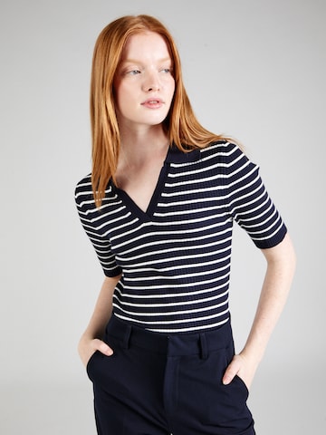 Pull-over s.Oliver en bleu : devant