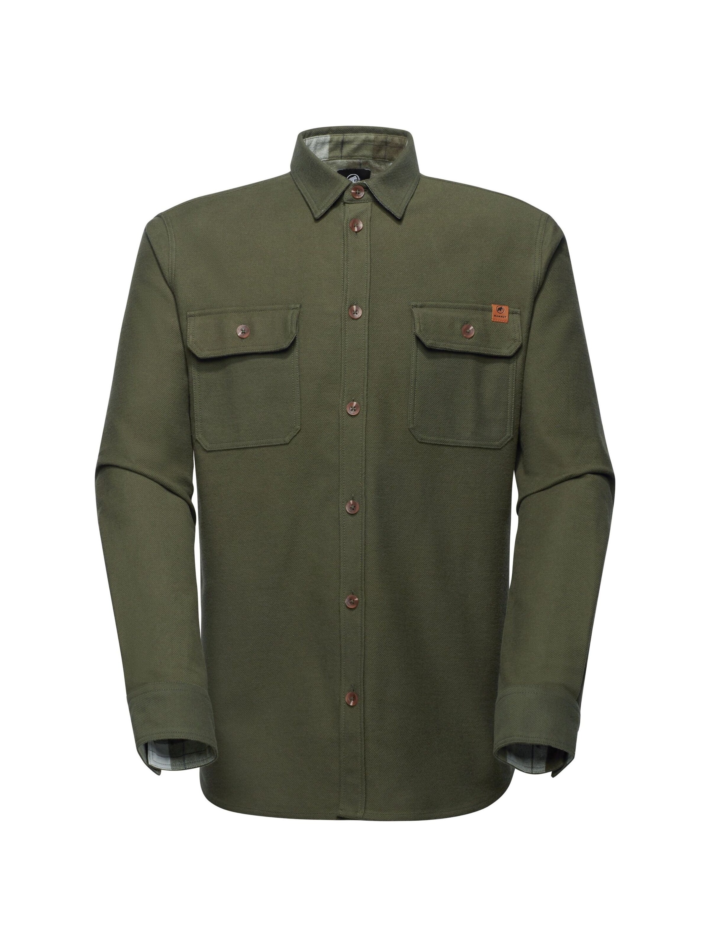 MAMMUT Funktionshemd in Grün: Vorderseite