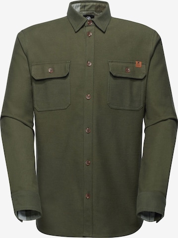 MAMMUT Funktionshemd in Grün: Vorderseite