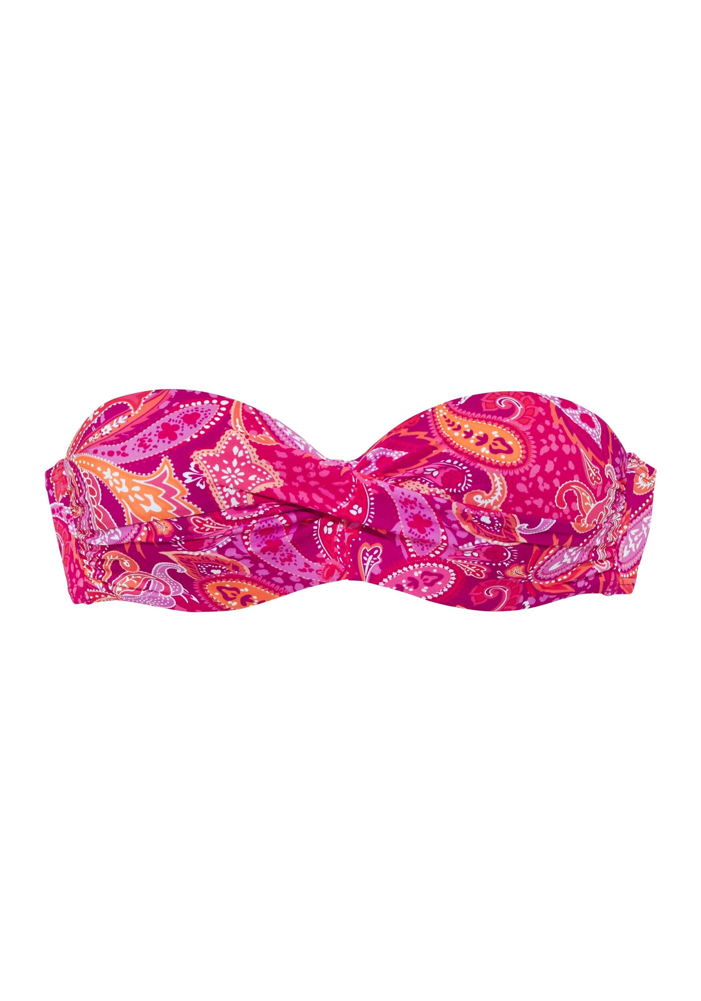 VIVANCE - Bandeau Top de bikini en rosa