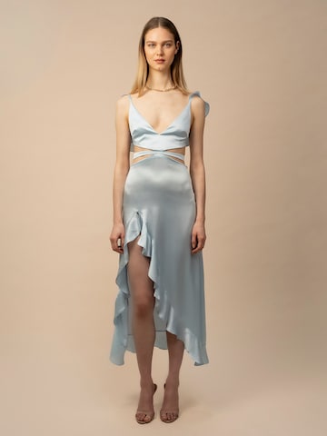 Anse Victorin - Vestido 'Angelina' en azul: frente