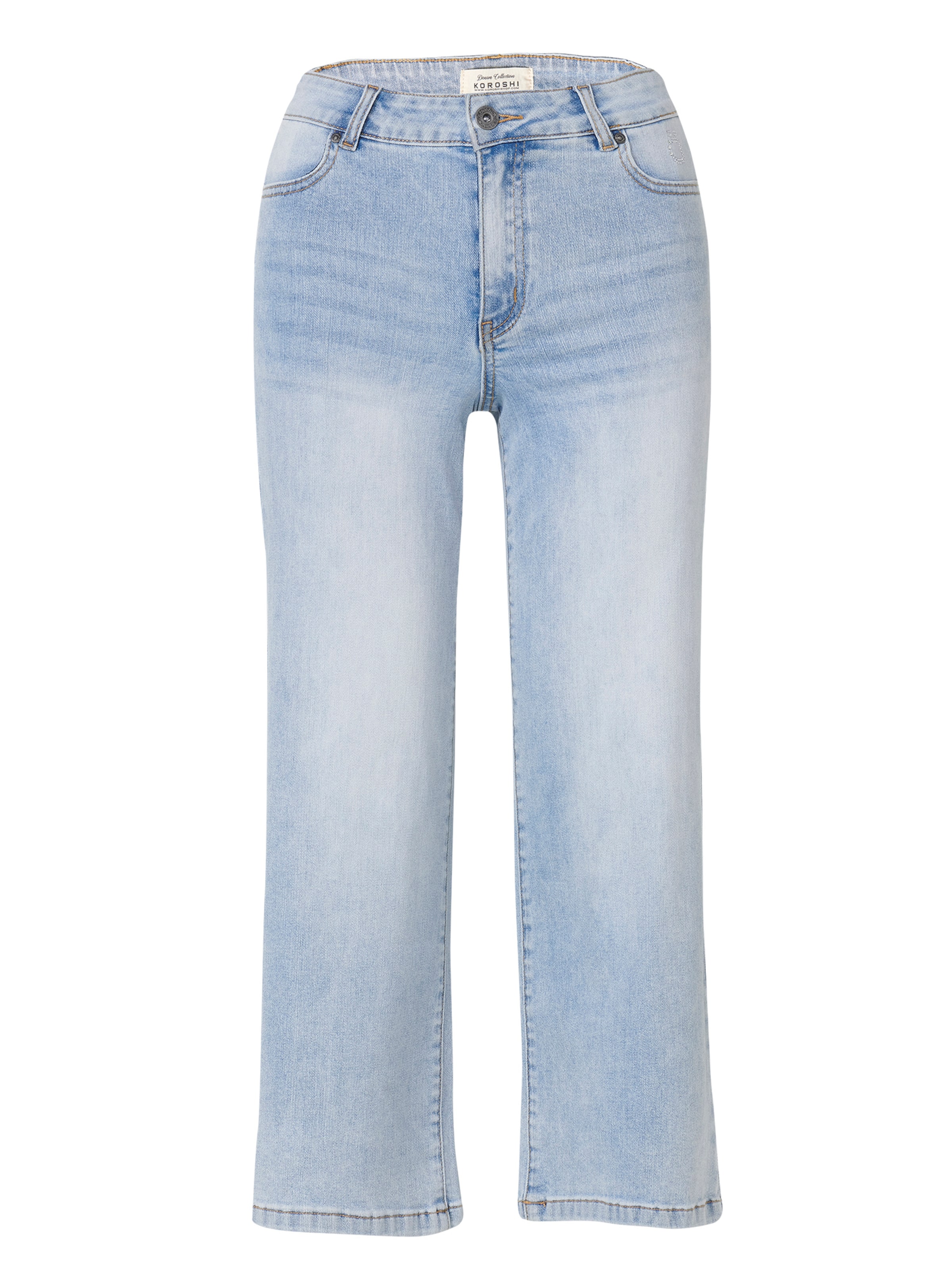 KOROSHI Bő szár Farmer - kék: elől