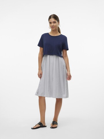 MAMALICIOUS Kleid 'MLMALENA' in Blau