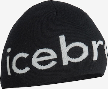 ICEBREAKER Beanie in Black: front