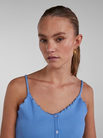 PIECES Top 'NUKISA' in Blue