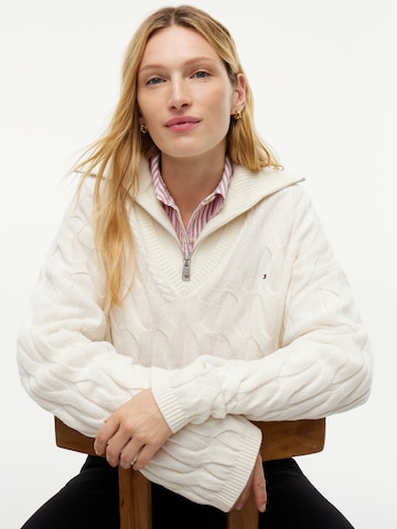TOMMY HILFIGER - Jersey en beige