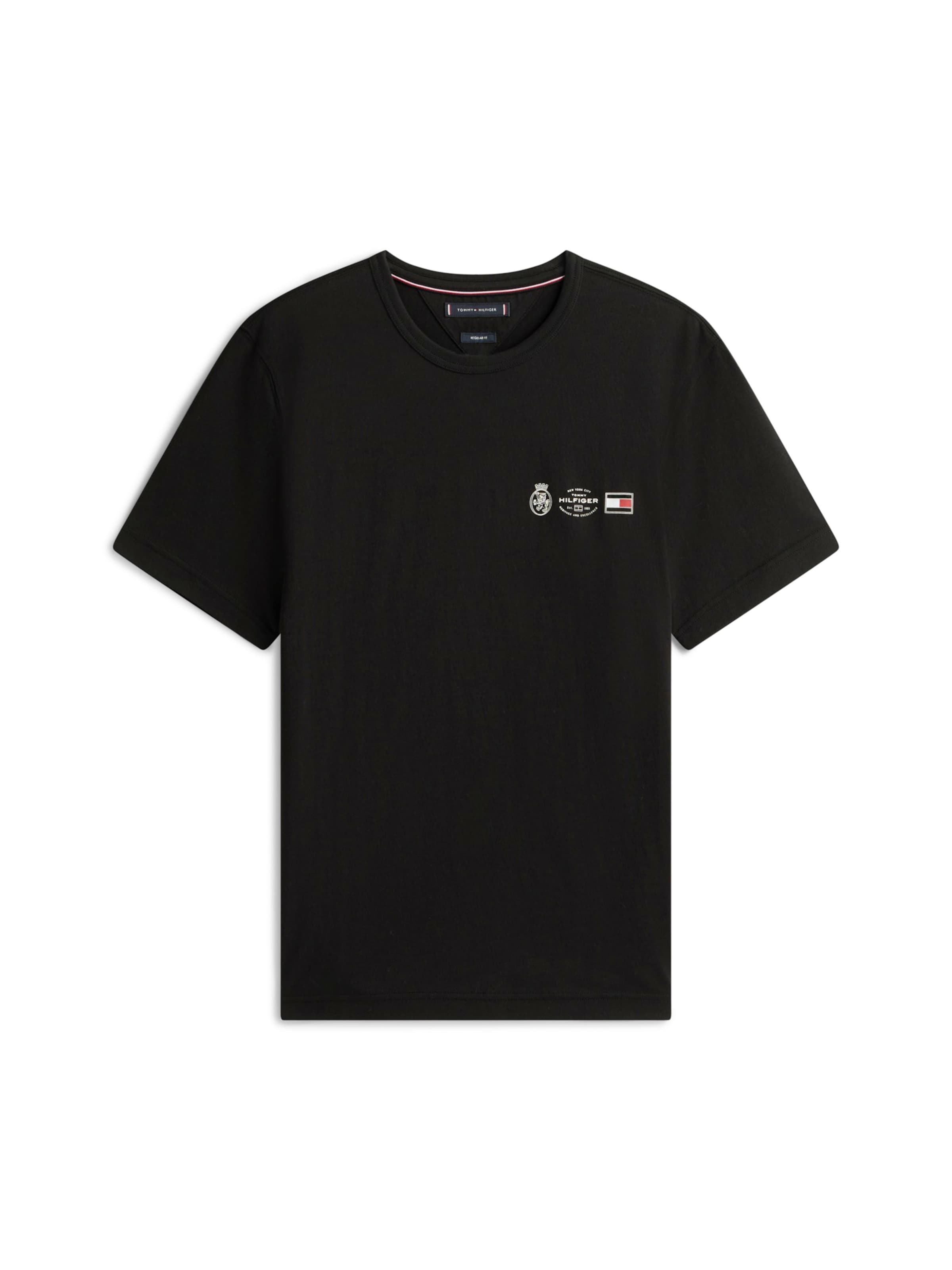 Tricou de la TOMMY HILFIGER pe negru: față
