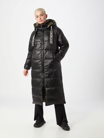 Herrlicher Winter coat 'Tola' in Black: front