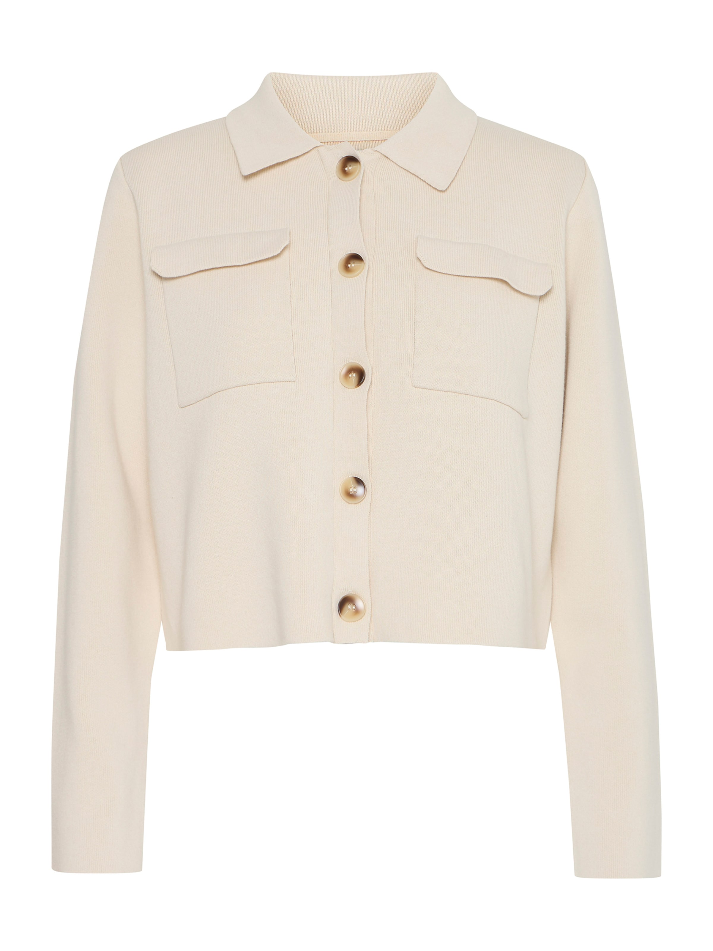 ICHI - Cárdigan 'KETTY' en beige: frente