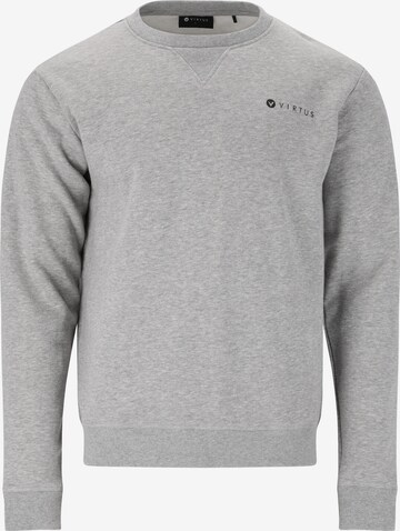 Virtus Sweatshirt 'Kritow' in Grau: predná strana