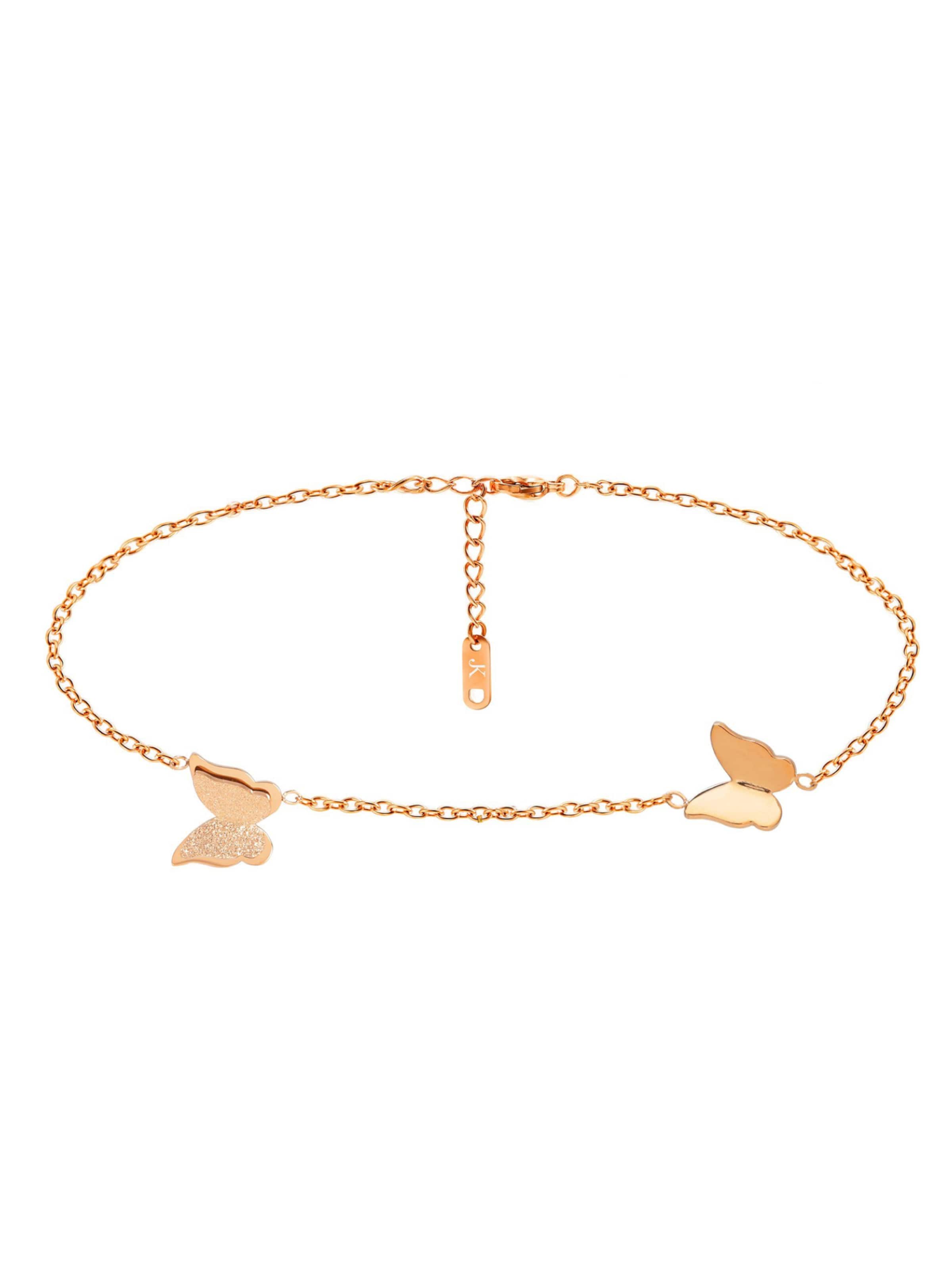 Kim Johanson Fußschmuck 'Schmetterling'‌ in Gold: Vorderseite