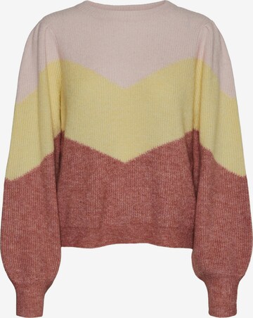 VERO MODA Sweater 'Plaza' in Pink: front