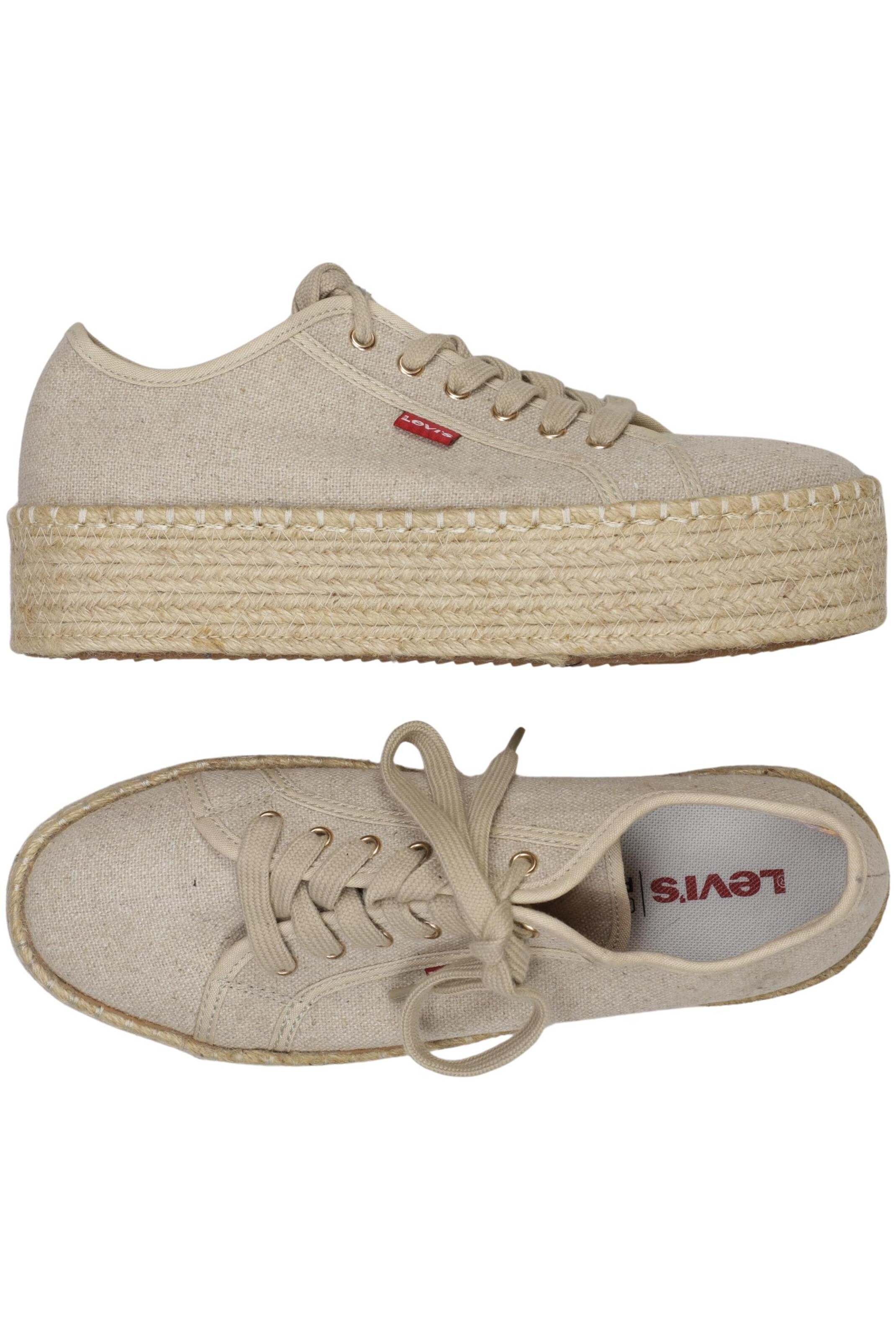 LEVI'S ® Halbschuh 41 in Beige: Vorderseite