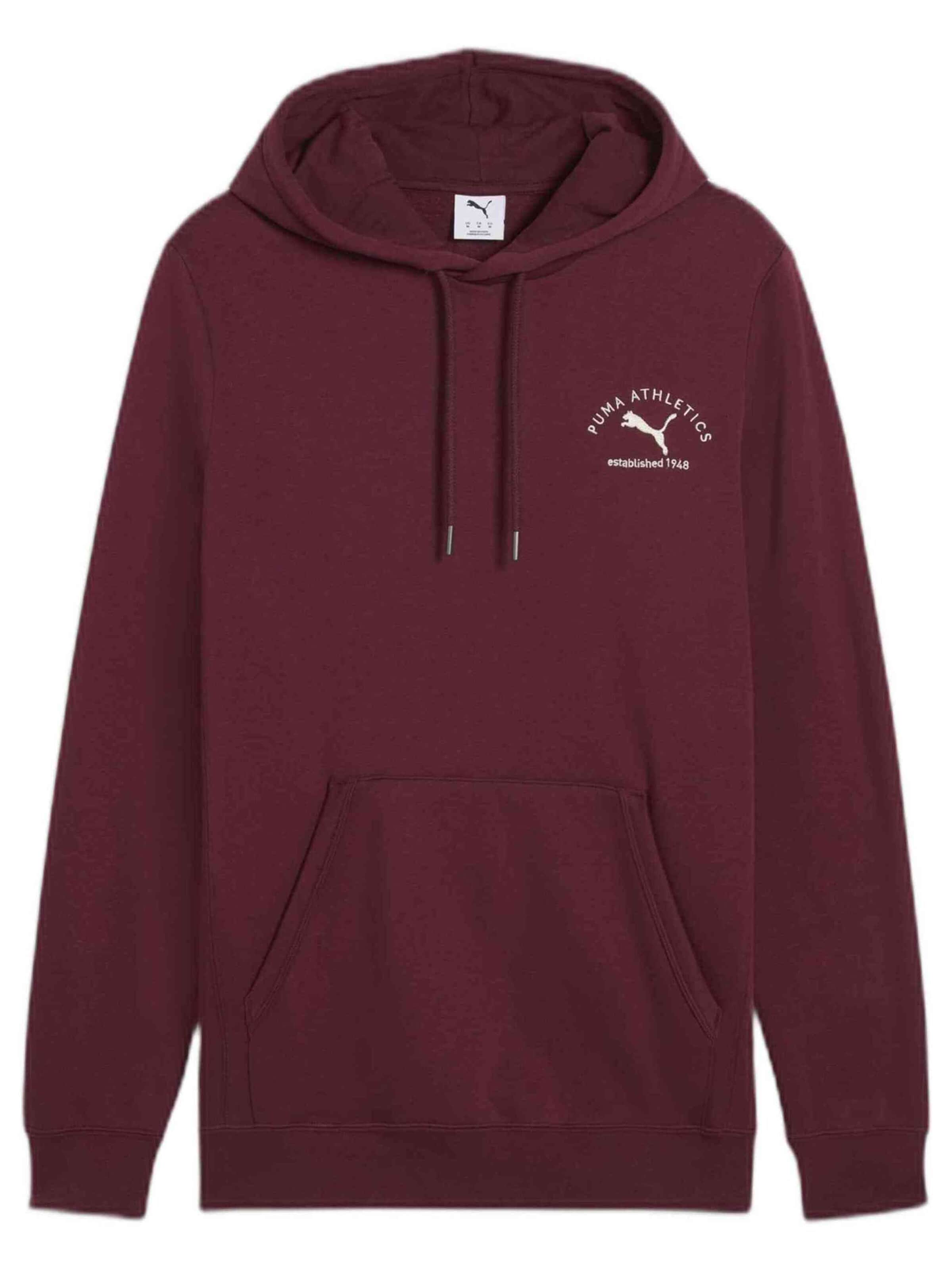 PUMA Pull-over de sport en S en violet, Vue avec produit