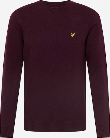 Lyle & Scott Свитер в Красный: спереди
