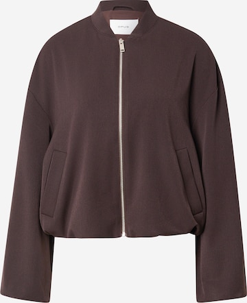 OPUSPrijelazna jakna 'Janica' - smeđa boja: prednji dio