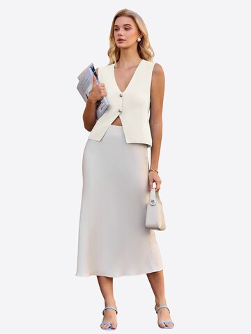 Imily Bela Gebreide bodywarmer in Wit