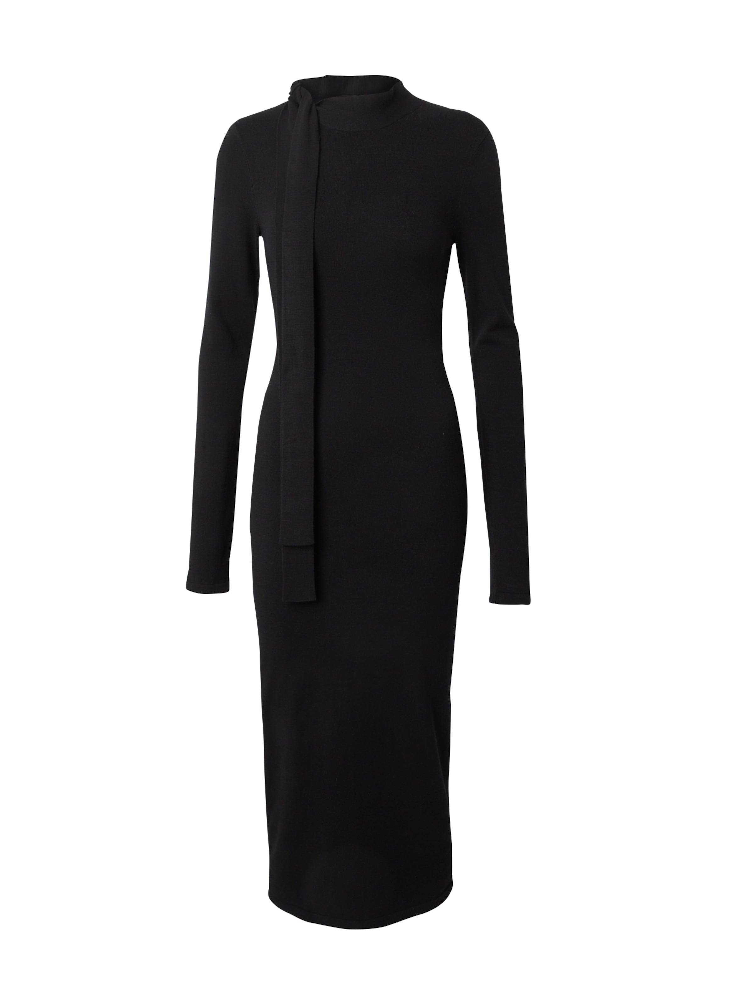 RÆRE by Lorena Rae Šaty - Čierna: predná strana