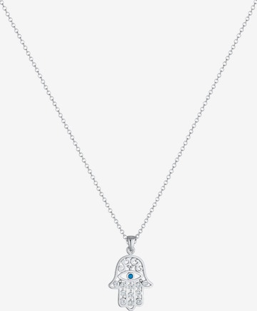 ELLI Halskette Evil Eye, Hamsa Hand in Silber