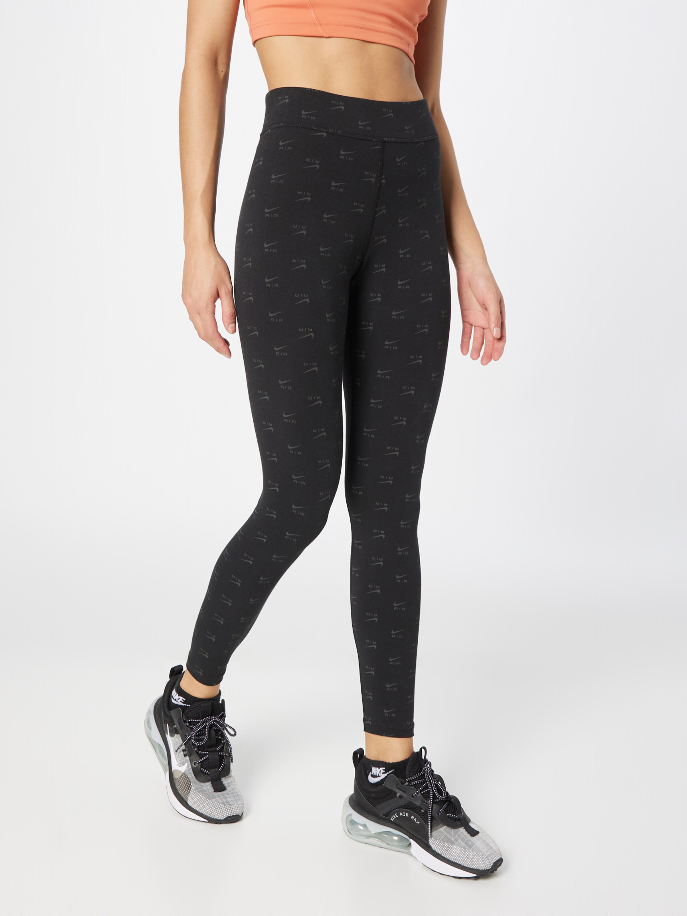 Nike air best sale black leggings