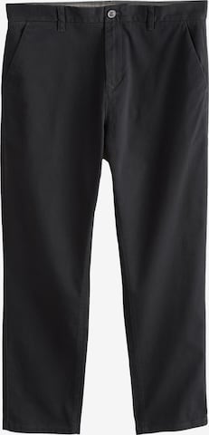 Next Regular Chinohousut värissä musta: etupuoli