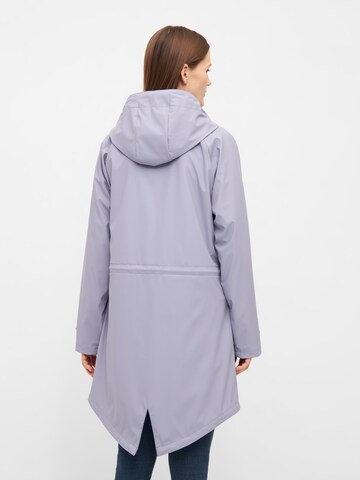 Derbe Raincoat 'Traveby Friese Plain' in Purple