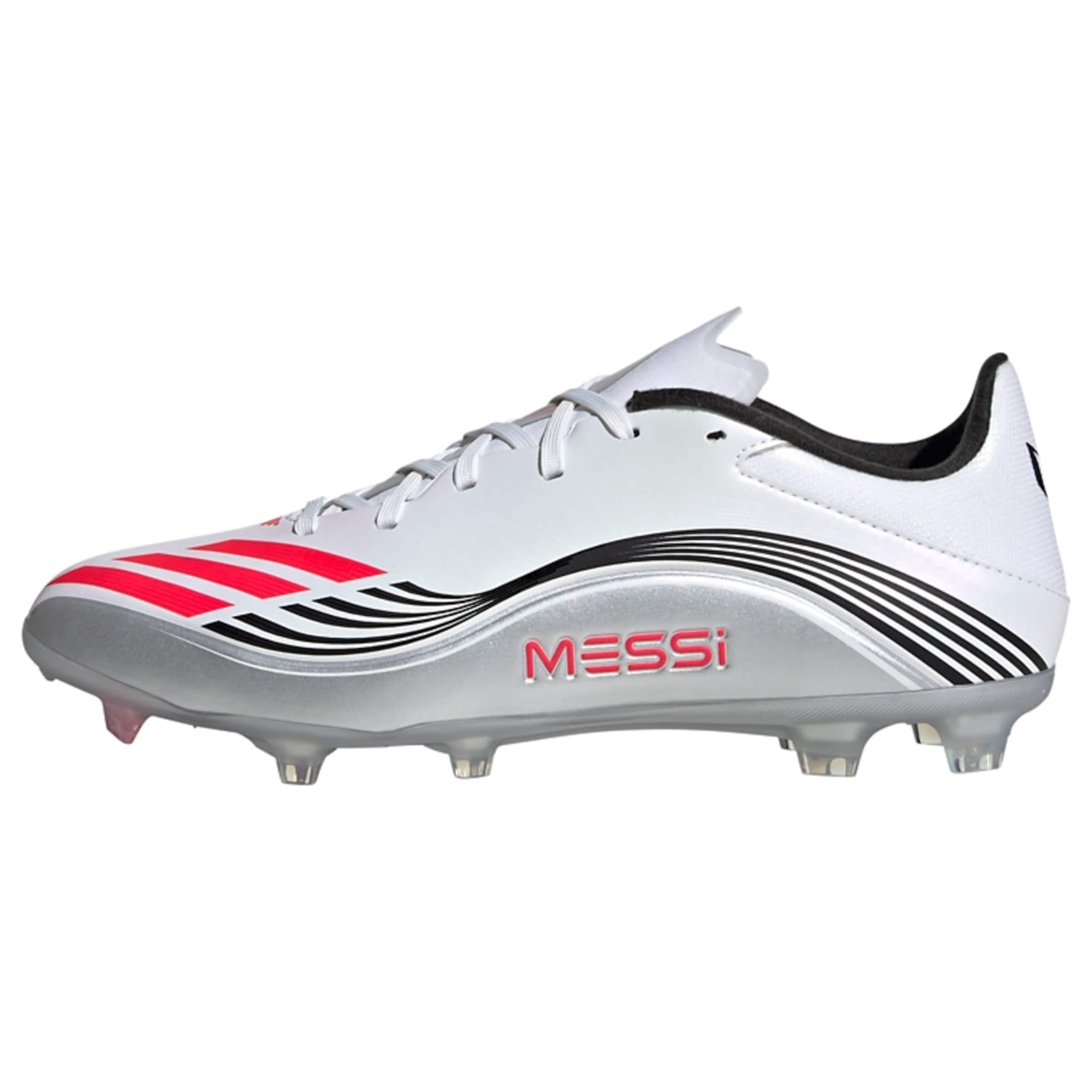 Chaussure de foot 'F50 Messi League' ADIDAS PERFORMANCE en blanc : devant