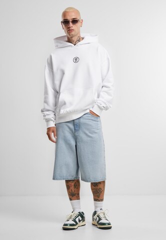 Forgotten Faces Sweatshirt 'Caesar' in Weiß