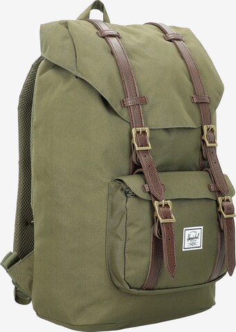 Rucsac 'Little America' de la Herschel pe verde