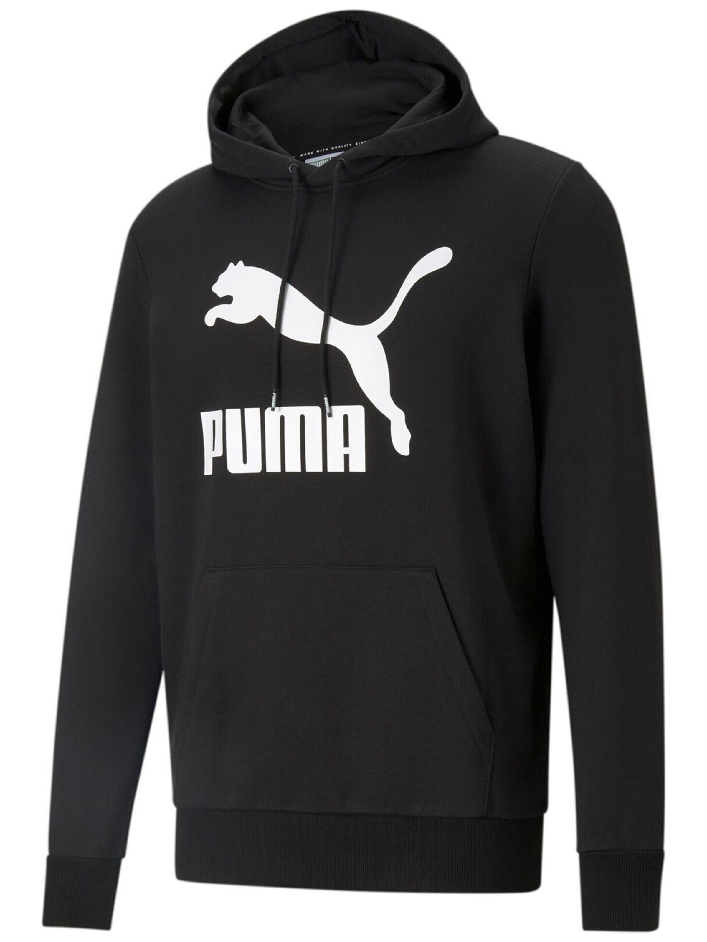 Giacca di felpa 'Puma Classics Logo' di PUMA in nero