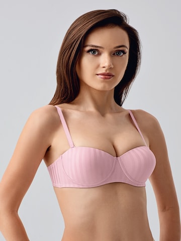 Bandeau Soutien-gorge C&City en rose
