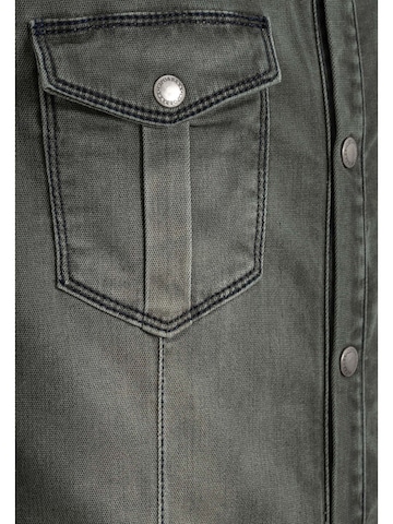 CIPO & BAXX Slim fit Overhemd 'CH189' in Groen