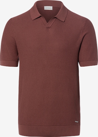 ROY ROBSON Poloshirt in Braun: Vorderseite