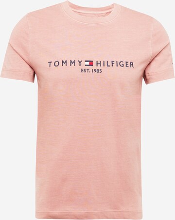 TOMMY HILFIGER Koszulka w kolorze różowy: przód