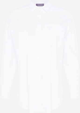 SAMOON Μπλούζα σε λευκό: μπροστά