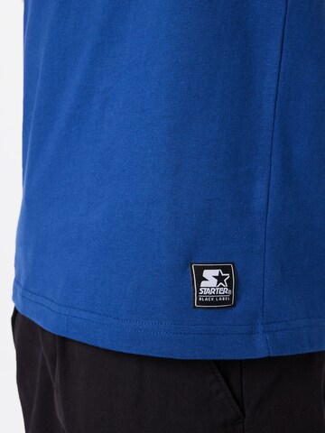 T-Shirt 'Essential' Starter Black Label en bleu