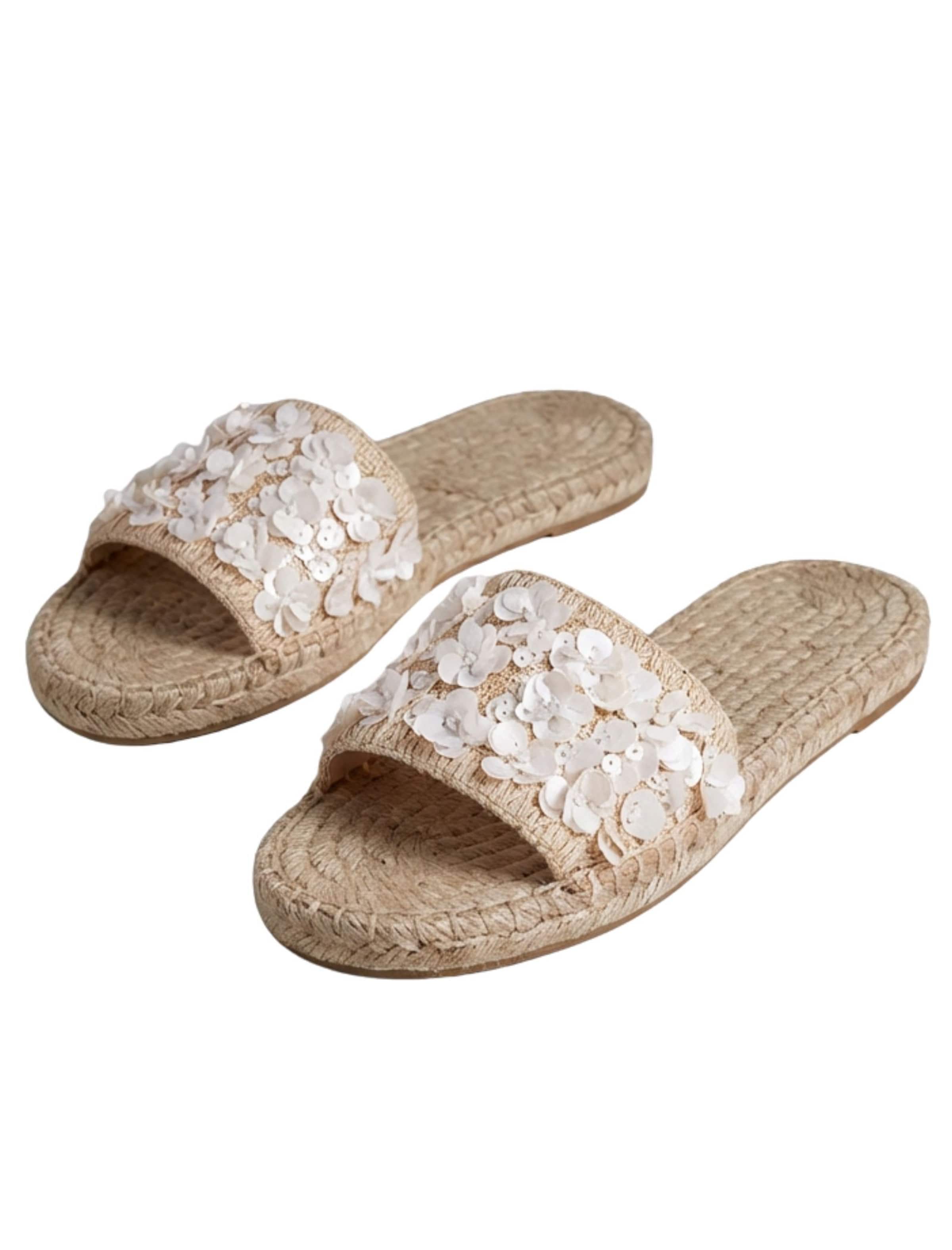 Mule South Beach en beige