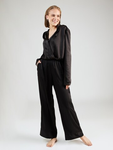 Pantaloni de pijama de la Abercrombie & Fitch pe negru