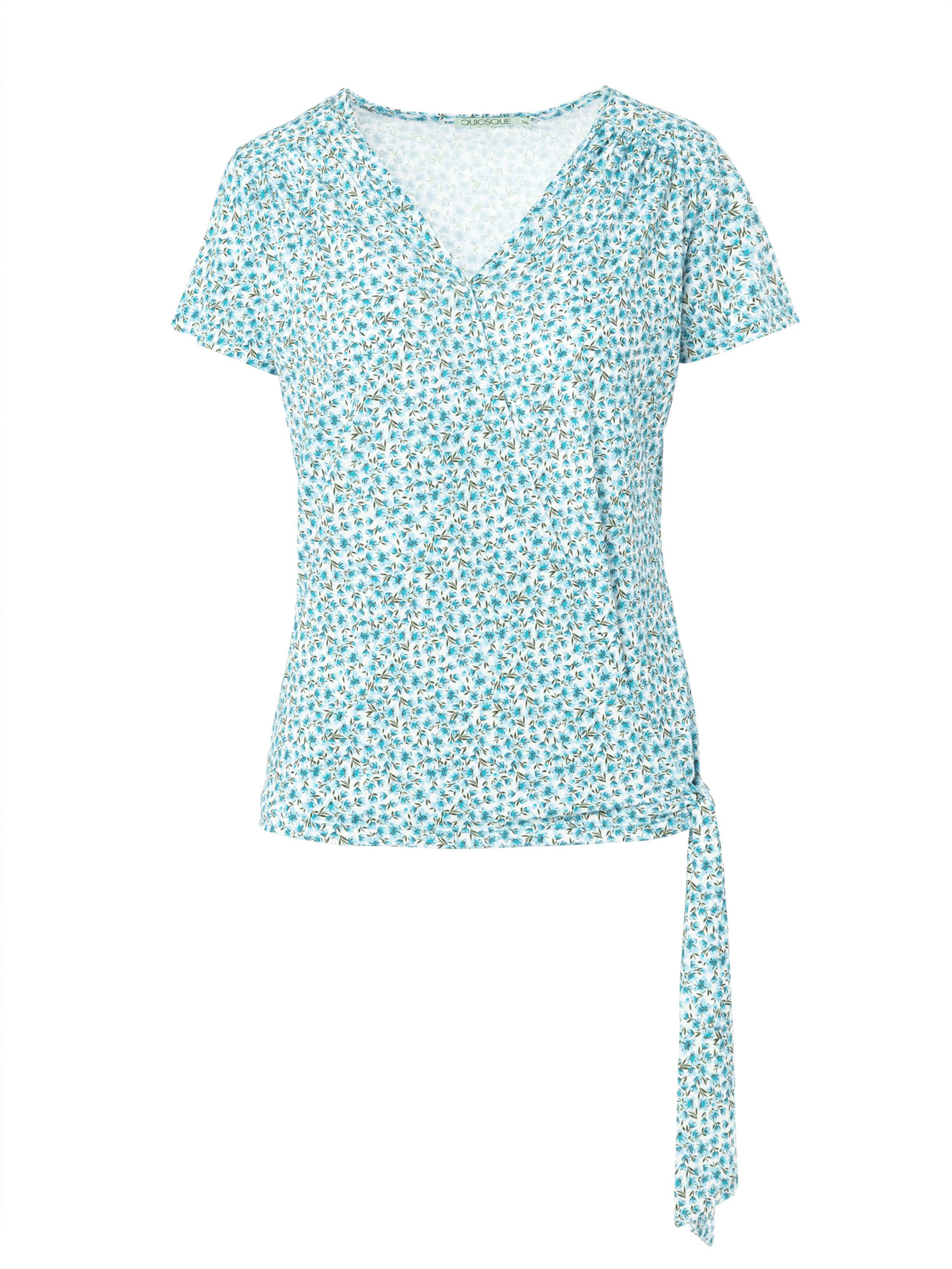 Quiosque Bluse in Blau: Vorderseite