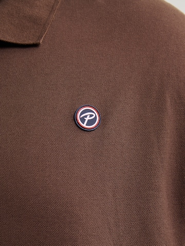T-Shirt Petrol Industries en marron