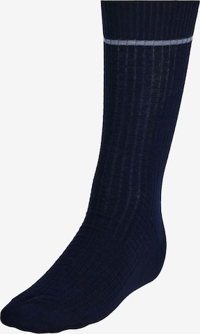 Boggi Milano Socken in Blau: Vorderseite