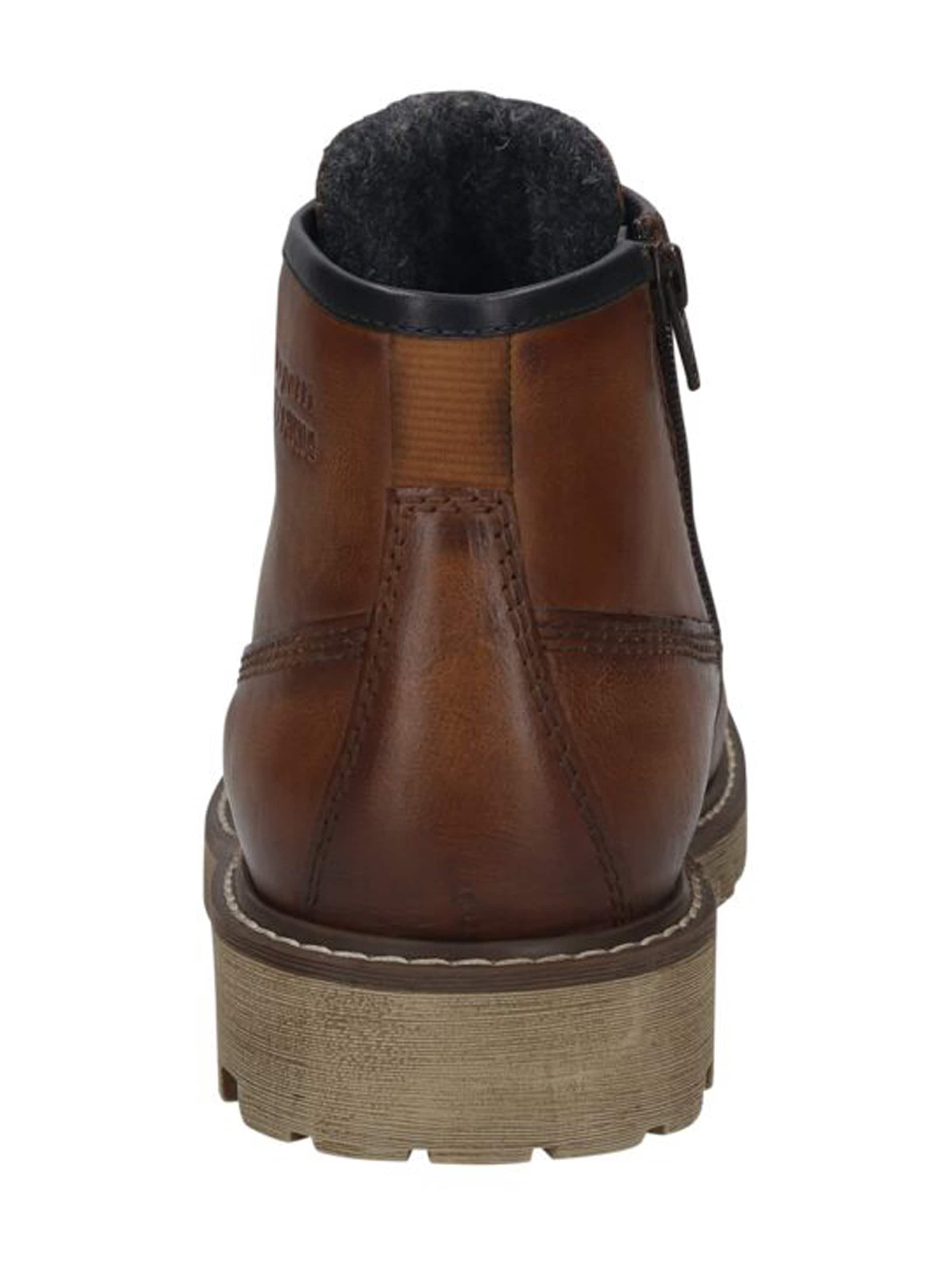 bugatti Ботинки на шнуровке 'AUH' в Коричневый