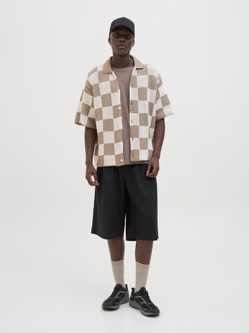 Vestes en maille 'Jcoathletico' JACK & JONES en beige