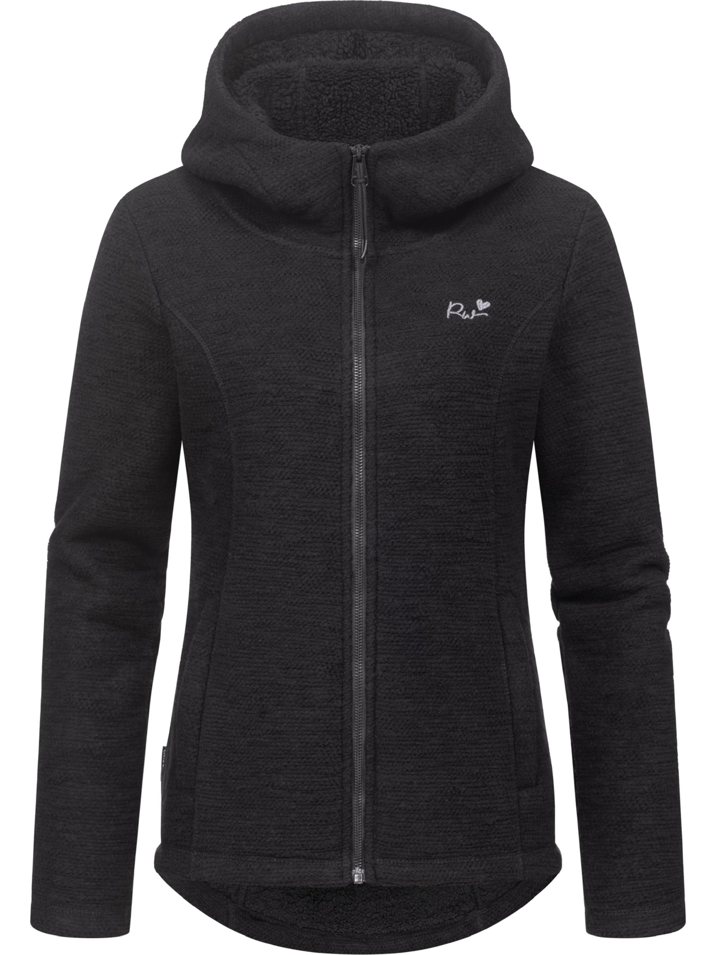 Ragwear Knit Cardigan 'Lyshka' in Black