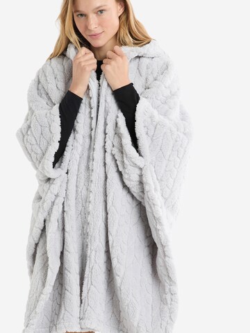 ETAM Badeponcho 'Mund' in Grau