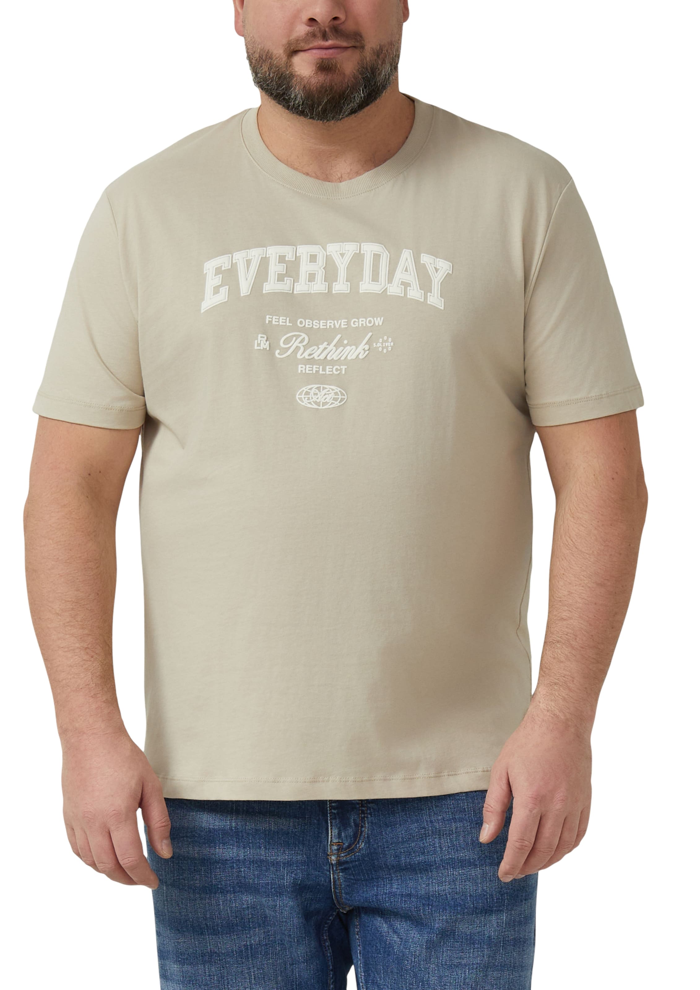 s.Oliver Shirt in Beige