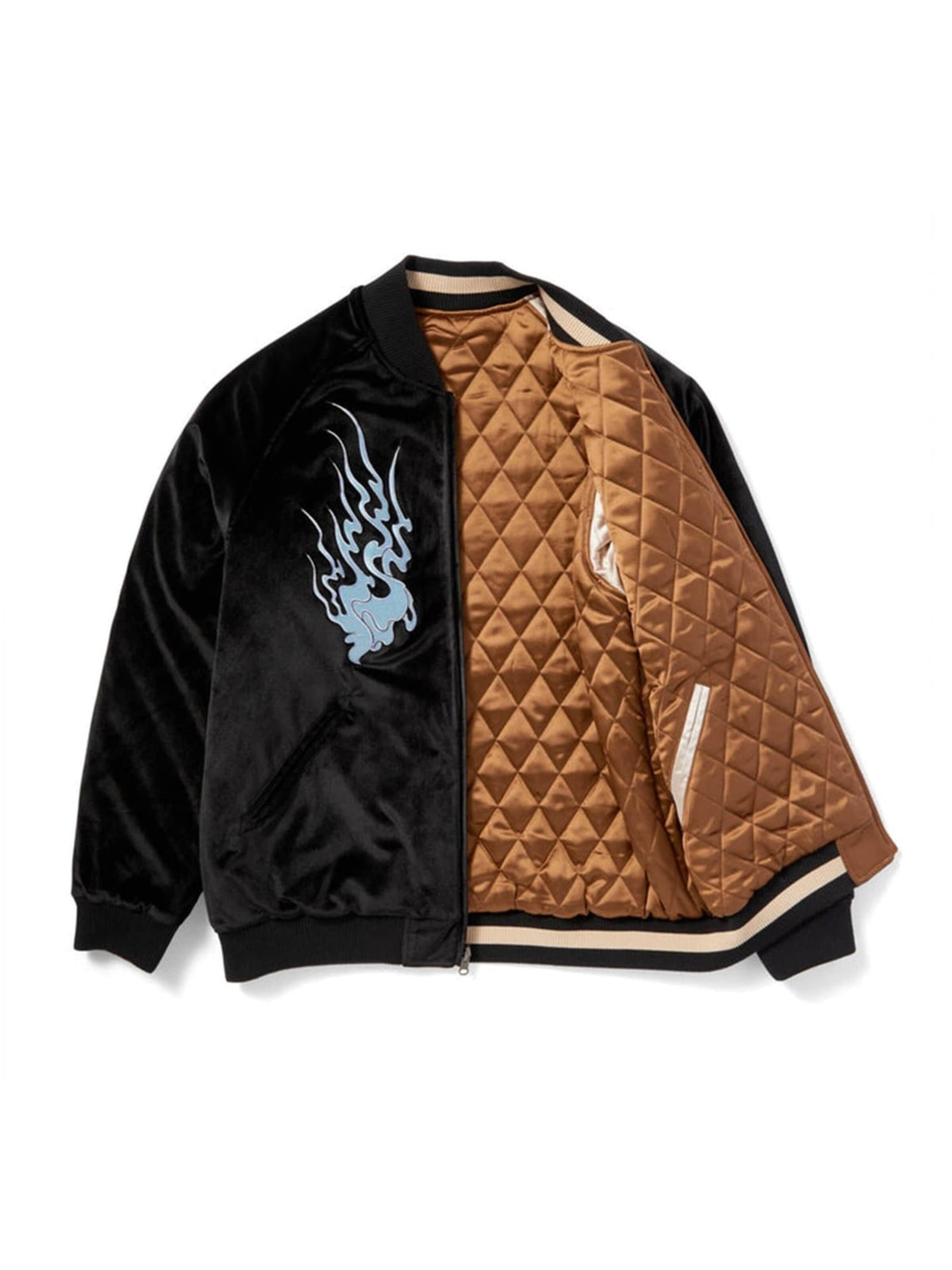 HUF Between-Season Jacket 'DESTRUCTIVE SKAJYAN JACKET BLACK' in Black