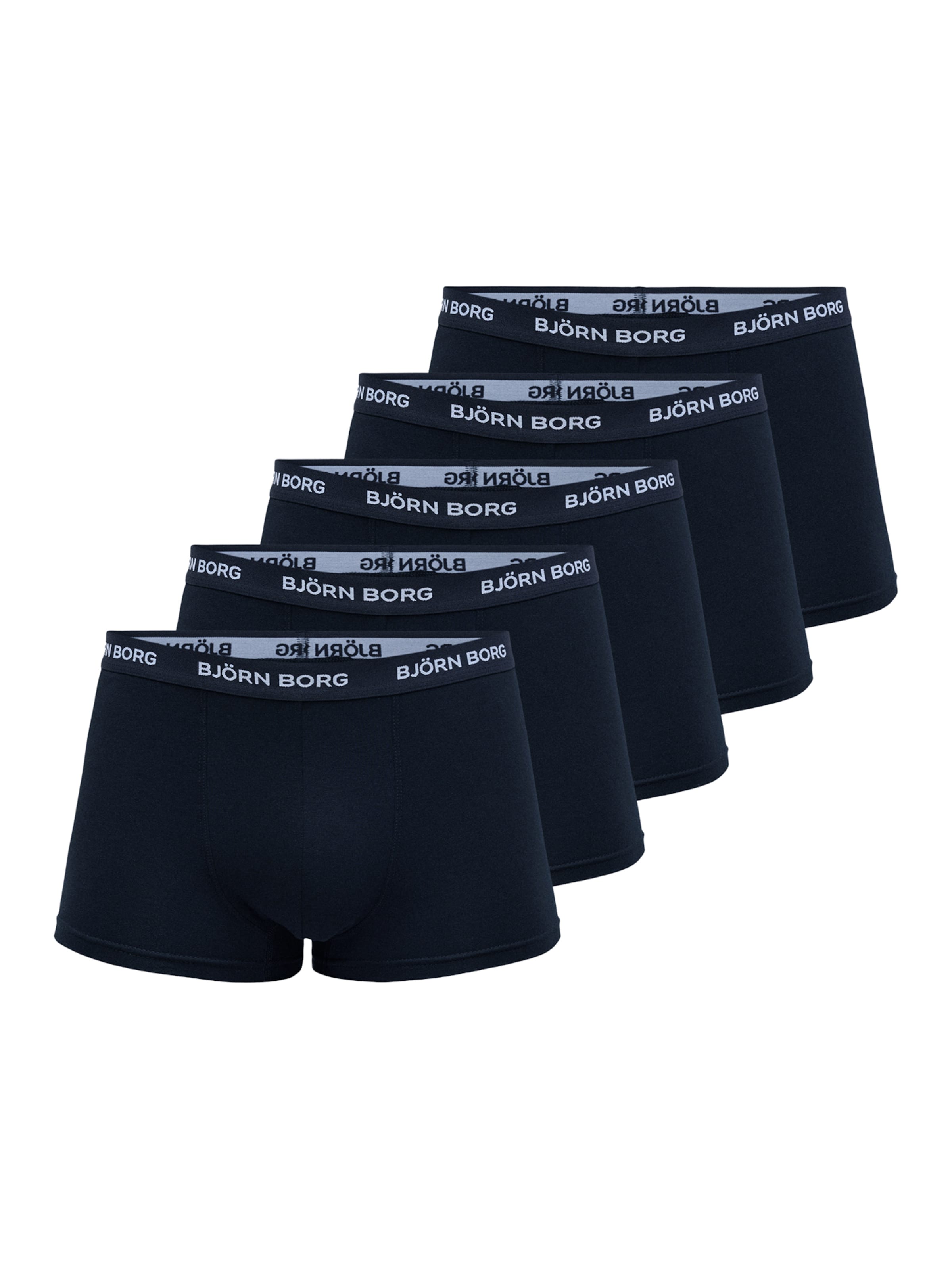 BJÖRN BORG Boksershorts i sort: forside