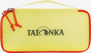 TATONKA Garment Bag 'SQZY' in Yellow: front