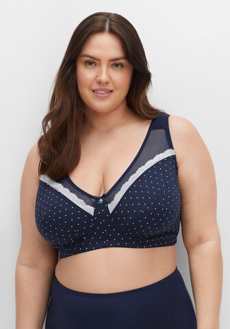 Minimiseur Soutien-gorge minimiseur SHEEGO en bleu : devant